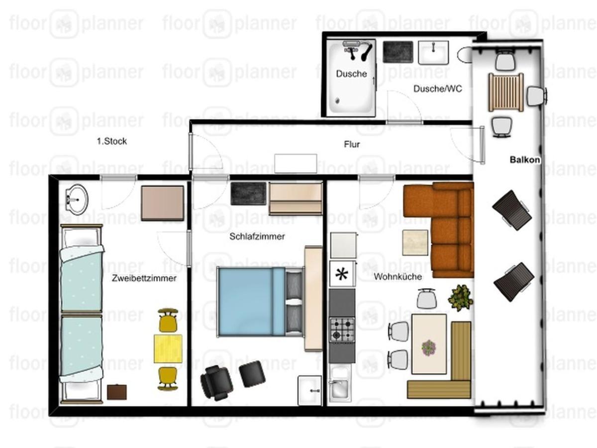 Apartmenthaus Troetschler Weilheim Eksteriør billede